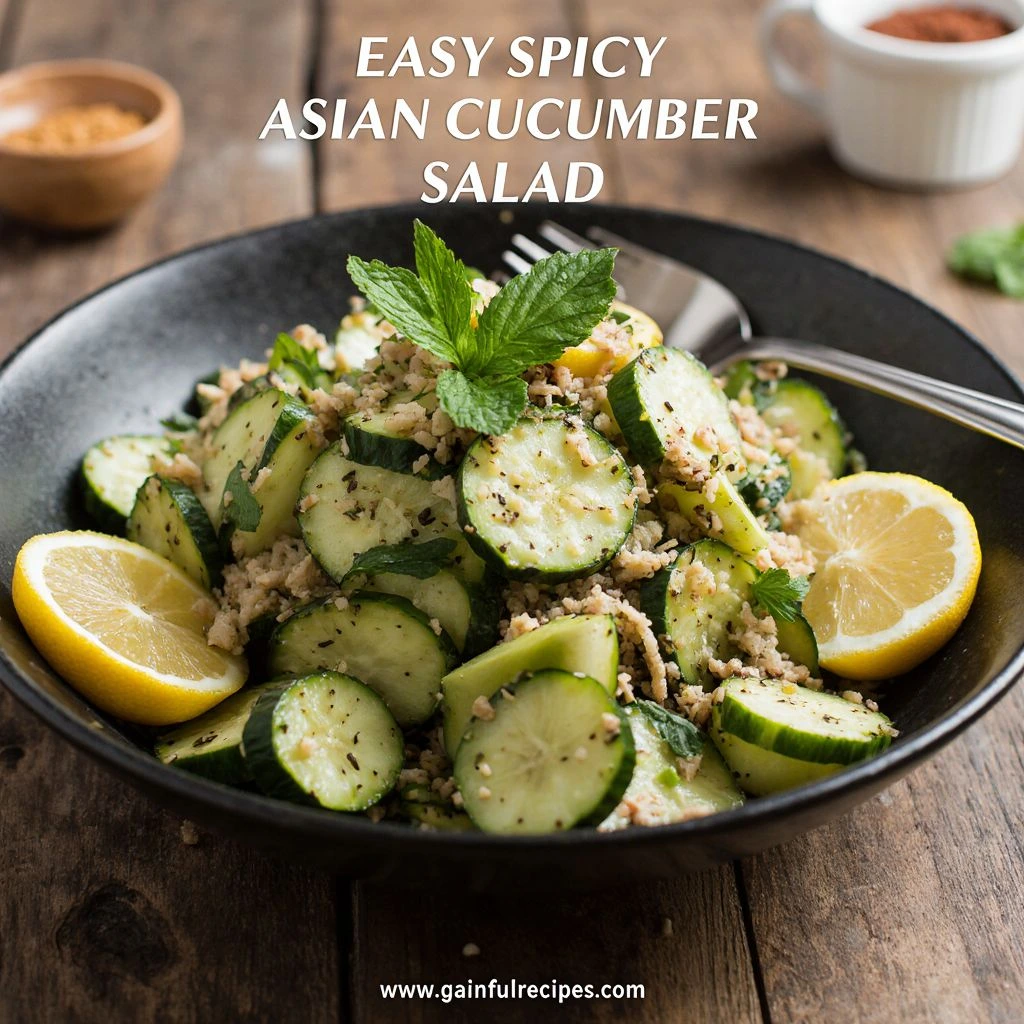 Asian Cucumber Salad