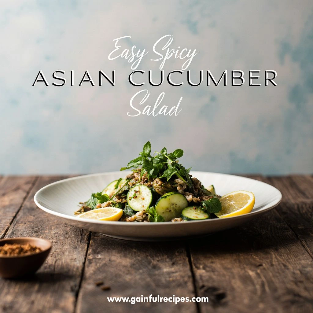 Asian Cucumber Salad