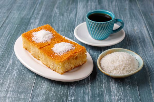 Greek Coconut Cake