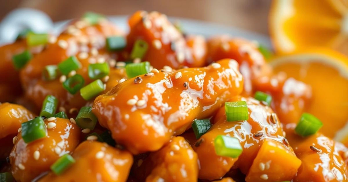 orange chicken recipe