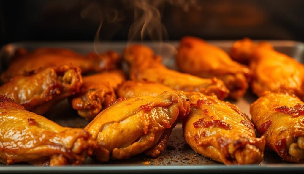 Baked chicken wings