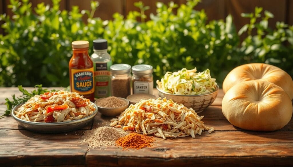 pulled chicken recipe