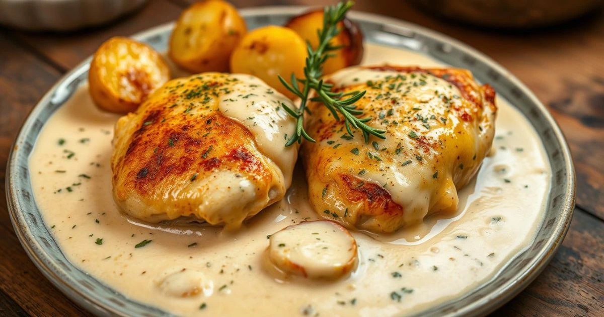 smothered chicken recipe
