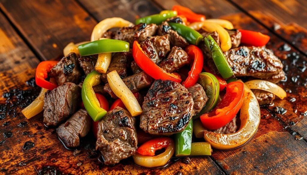 Steak fajita recipe