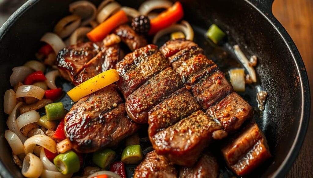 Steak fajita recipe