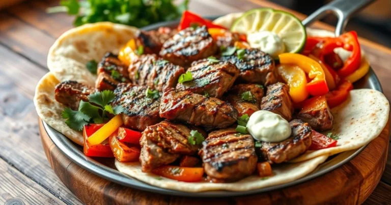 Steak fajita recipe