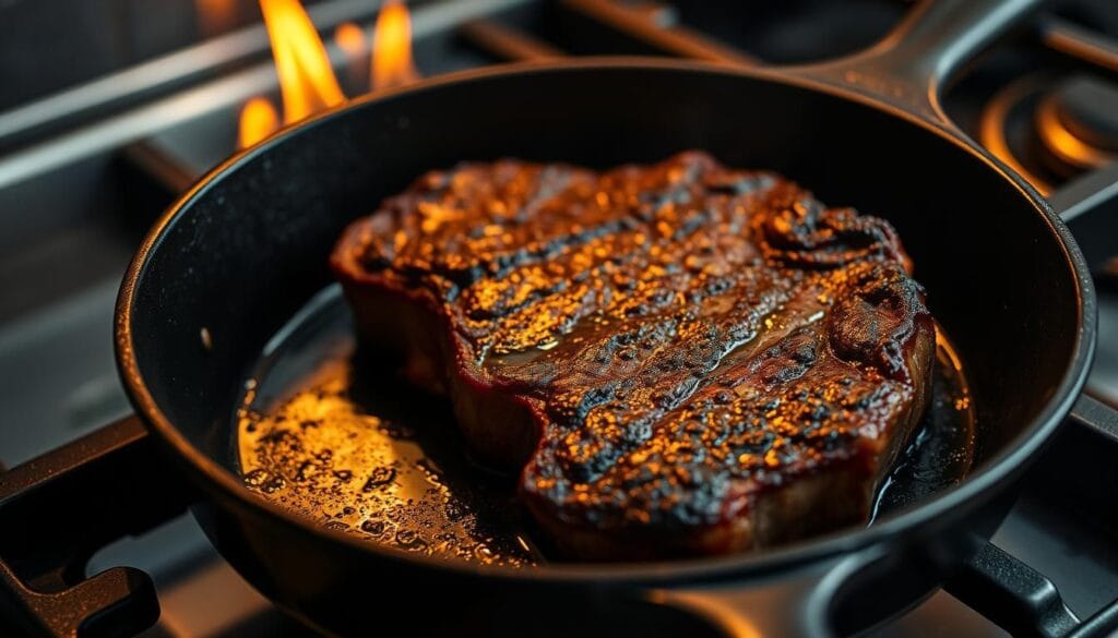 best way to reheat steak