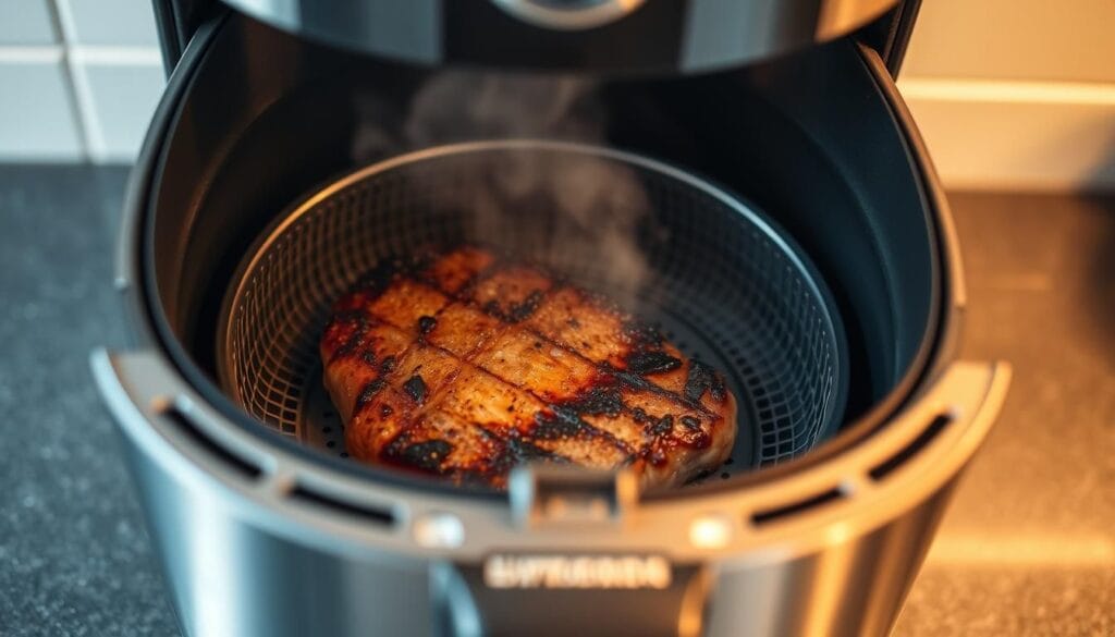 best way to reheat steak