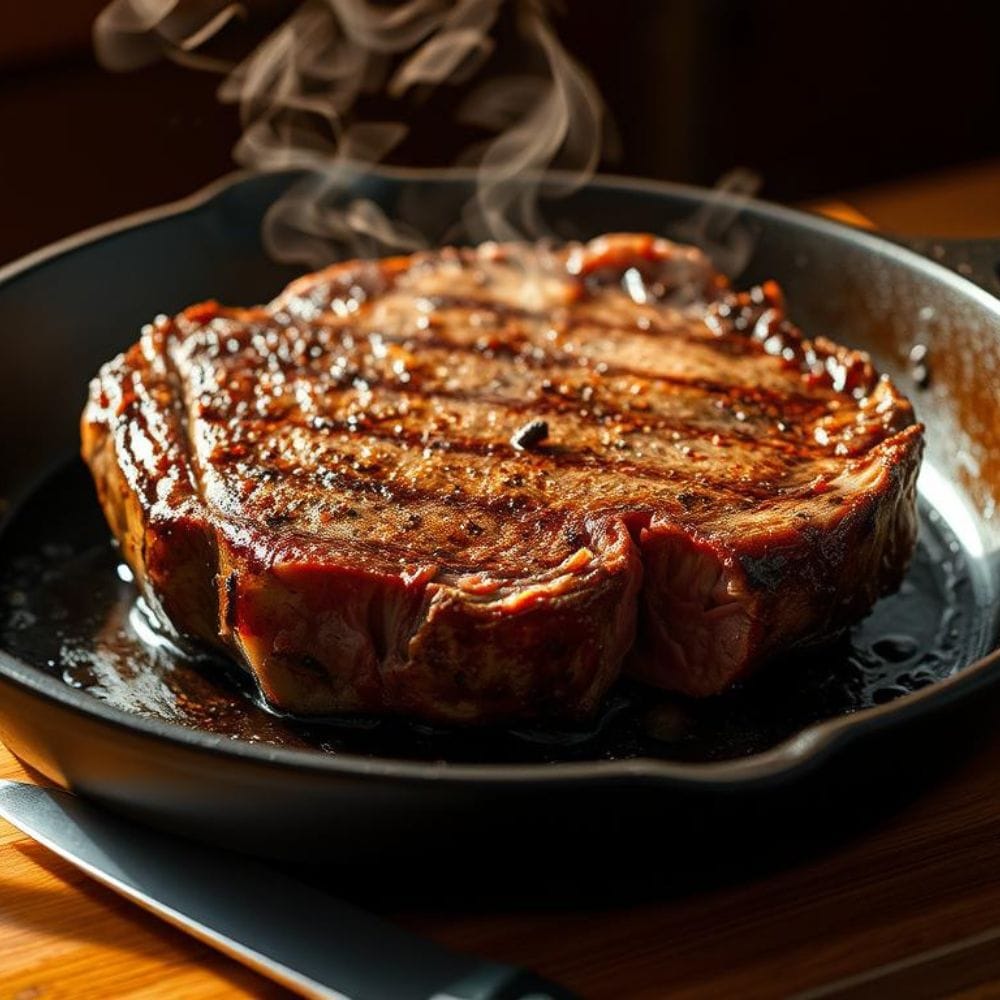 best way to reheat steak