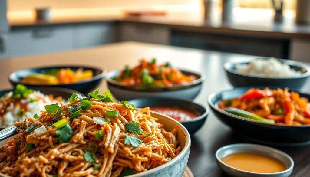 shredded chicken recipes