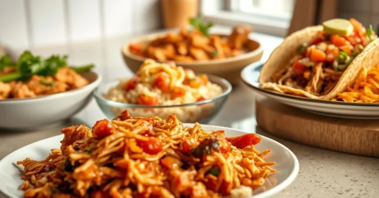 shredded chicken recipes