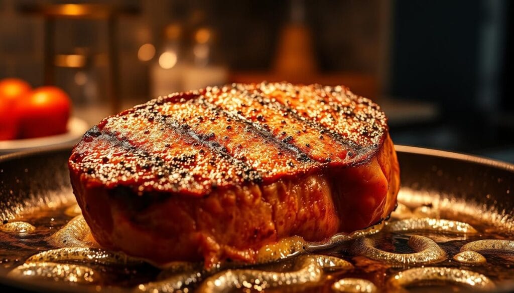 steak and peppercorn