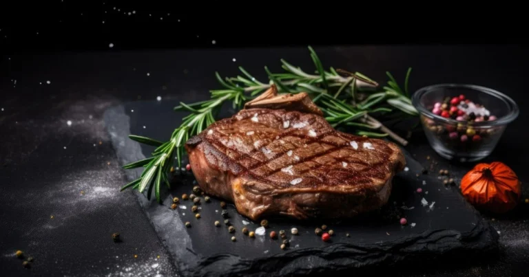 steak and peppercorn