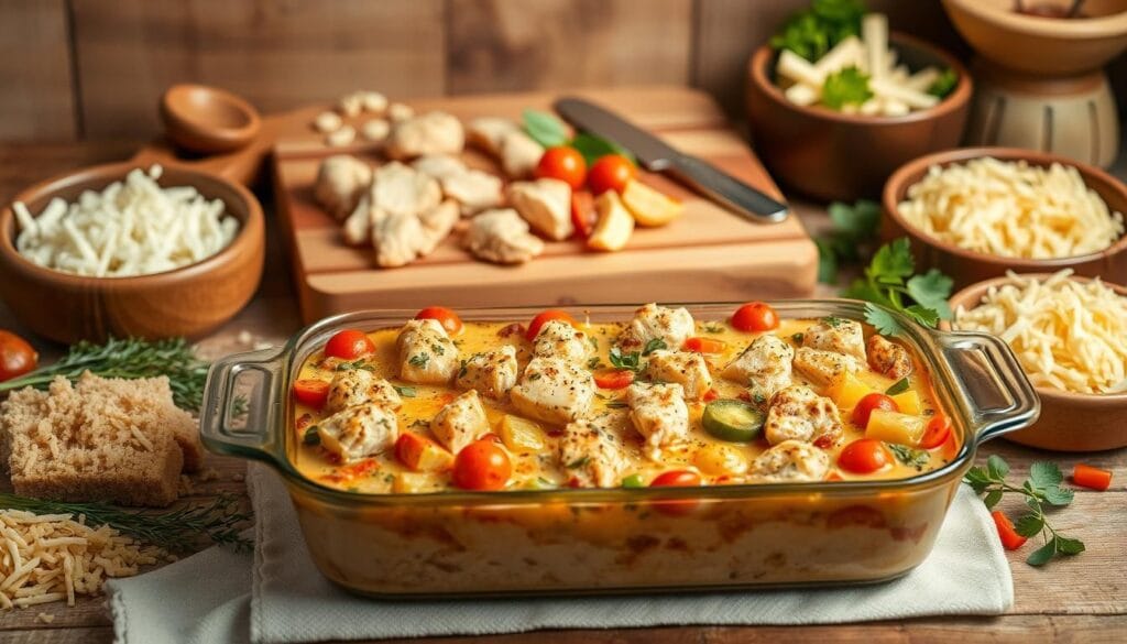 chicken broccoli rice casserole