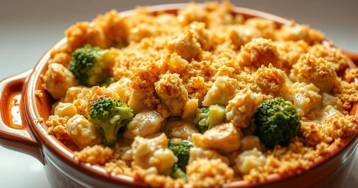 chicken broccoli rice casserole