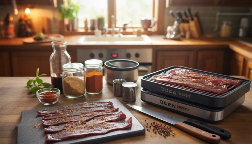 deer jerky recipe