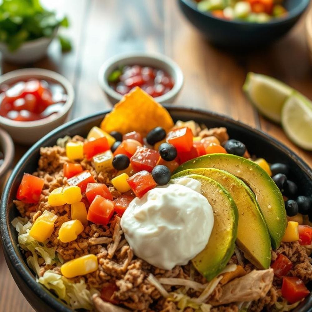 taco bowl recipe